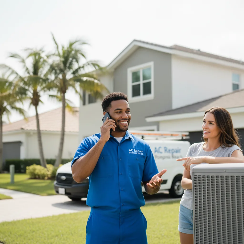 AC Repair Pompano Beach customer support in Cassatt